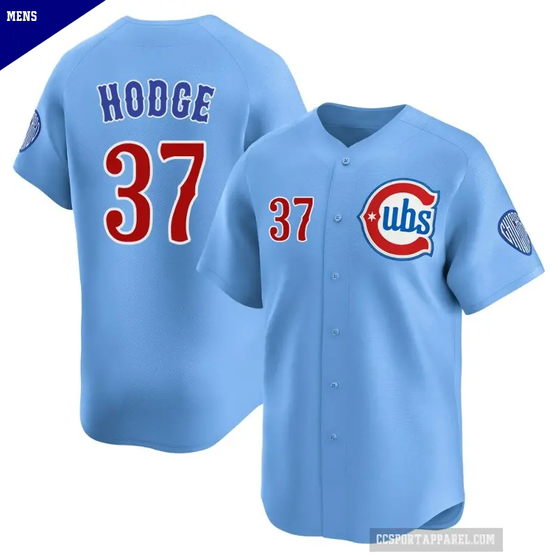 Men's No.37 Porter Hodge Chicago Cubs Royal Limited 2nd Alternate Jersey